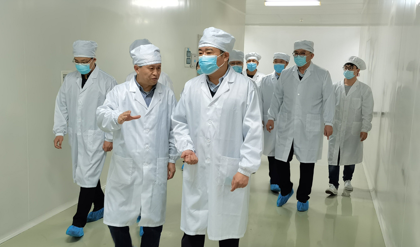 質量提升 力拔頭籌！ 黑龍江省藥品監(jiān)督管理局副局長王曉剛一行蒞臨友搏藥業(yè)檢查指導